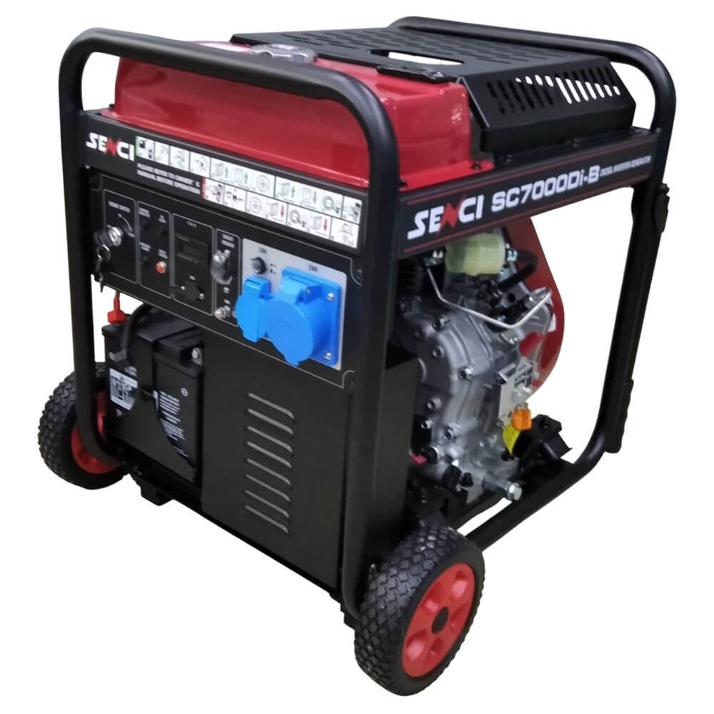 Генератор дизельний (iнверторний) SENCI SC7000Di-B